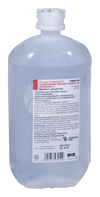 GLUCOSE FRESENIUS 5% INF SOL 5% 1000ML N1