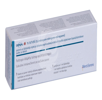 GONAL-F SÜSTELAHUSE PULBER JA LAHUSTI 75RÜ N1, LAHUSTI 1 ML