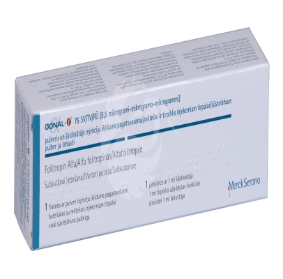 GONAL-F SÜSTELAHUSE PULBER JA LAHUSTI 75RÜ N1, LAHUSTI 1 ML