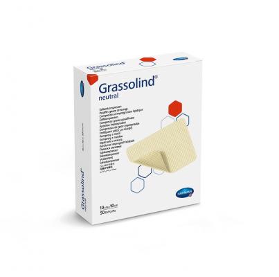 GRASSOLIND NEUTRAL SALVSIDE 10X10CM STERIILNE N50