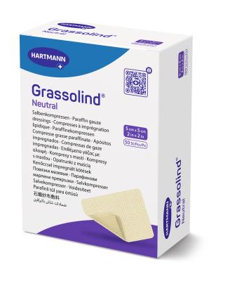 GRASSOLIND NEUTRAL SALVSIDE 5X5CM STERIILNE N50