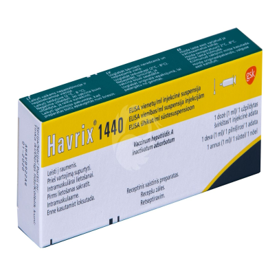 HAVRIX SÜSTESUSPENSOON 1440ELISA ÜHIK 1ML 1ML N1