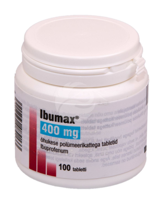 IBUMAX ÕHUKE POLÜMEERKATTEGA TBL 400MG N100