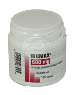 IBUMAX ÕHUKE POLÜMEERKATTEGA TBL 600MG N100