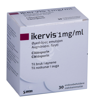 IKERVIS SILMATILGAD EMULSIOON 1MG 1ML 0.3ML N30