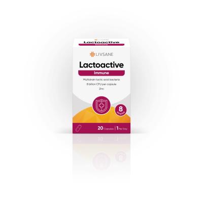 LIVSANE LACTOACTIVE IMMUNE KAPSLID N20