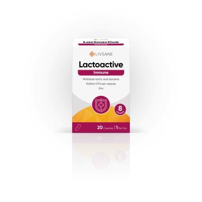 LIVSANE LACTOACTIVE IMMUNE KAPSLID N20