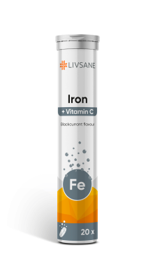 LIVSANE RAUD+VITAMIIN C LAHUSTUV TBL MUSTSÕSTRA N20