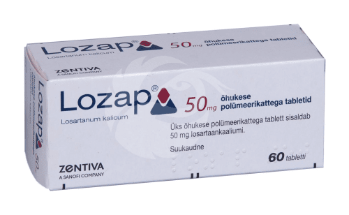 LOZAP 50 ÕHUKE POLÜMEERKATTEGA TBL 50MG N60