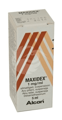 MAXIDEX SILMATILGAD SUSPENSIOON 1MG 1ML 5ML N1