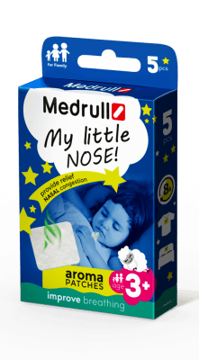 MEDRULL MY LITTLE NOSE AROOMIPLAASTER LASTELE 3A+ N5
