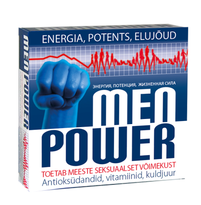 MEN POWER KAPSLID N40