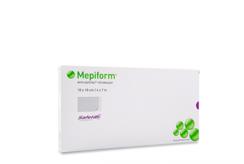 MEPIFORM SILIKOONPLAASTER 10X18CM ISEKLEEPUV STER N5