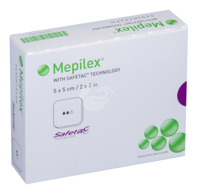 MEPILEX SILIKOONHAAVAPADI 5X5CM STERIILNE N5