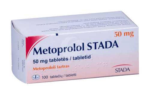 METOPROLOL STADA TBL 50MG N100