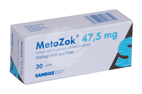 METOZOK TOIMEAINET PROLONGEERITULT VABASTAV TBL 50MG N30