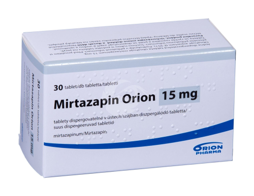 MIRTAZAPIN ORION SUUS DISPERGEERUV TBL 15MG N30
