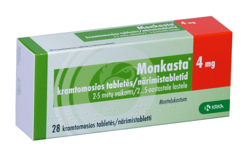MONKASTA NÄRIMISTABLETT 4MG N28