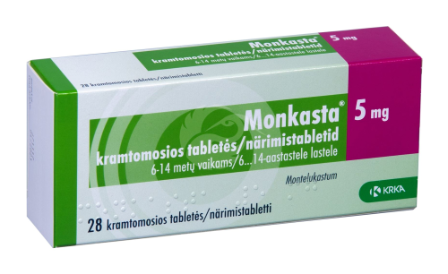 MONKASTA NÄRIMISTABLETT 5MG N28