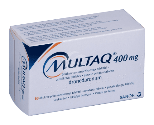 MULTAQ ÕHUKE POLÜMEERKATTEGA TBL 400MG N60