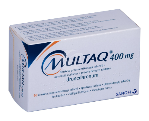 MULTAQ ÕHUKE POLÜMEERKATTEGA TBL 400MG N60