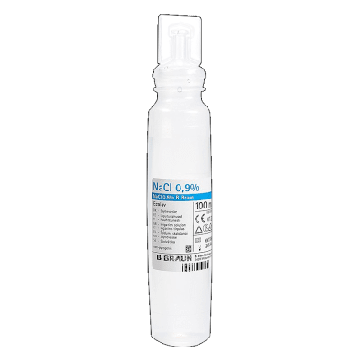 NATRII CHLORIDUM 0,9% B.BRAUN LOPUTUSLAHUS ECOLAV 100ML
