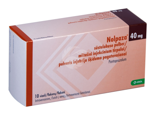 NOLPAZA SÜSTELAHUSE PULBER 40MG N10