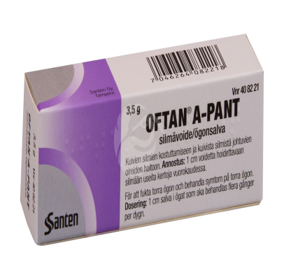 OFTAN A-PANT SILMASALV 20RÜ+20MG 1G 3.5G N1