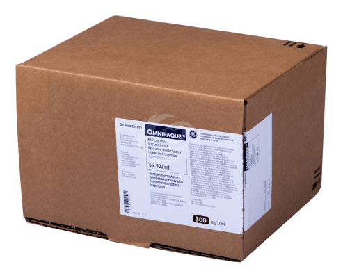 OMNIPAQUE SÜSTELAHUS 647MG/1ML 500ML N6