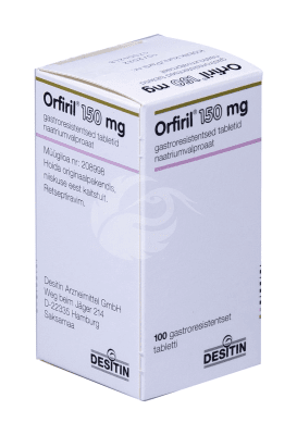 ORFIRIL 150 GASTRORESIST TBL 150MG N100