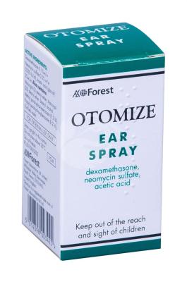 OTOMIZE KÕRVASPREI SUSPENSIOON ENSIOON 0.1%+0.5%+2% 5ML N1