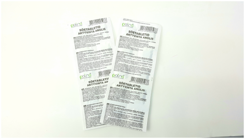 PAIRA SÖETABLETID (CARBO ACTIVATUS) 260MG N10