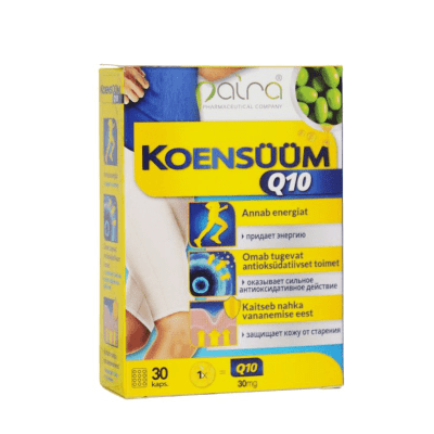 PAIRA KOENSÜÜM Q10 KAPSLID 30MG N30