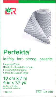 PERFEKTA FORTE STRONG ELASTIKSIDE 10CMX7M PRUUN
