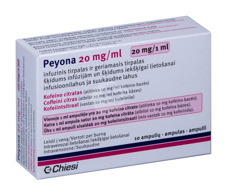 PEYONA INFUSIOONI LAHUS 20MG 1ML 1ML N10