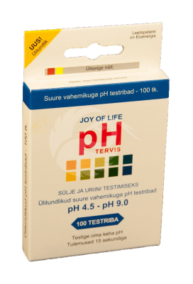 TESTIRIBAD PH SÜLJE JA URIINI TESTIMISEKS