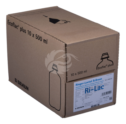 RINGER-LACTAT B.BRAUN INFUSIOONI LAHUS 500ML N10