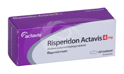 RISPERIDON ACTAVIS 4MG ÕHUKE POLÜMEERKATTEGA TBL 4MG N60