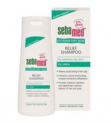 SEBAMED ŠAMPOON 5%UREA KUIV.- KAHJUSTATUD JUUSTELE 200ML