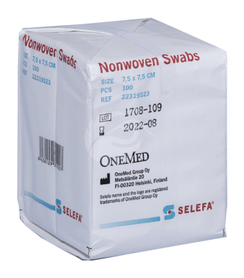 SELEFA HAAVATAMPOON 7,5X7,5CM MITTESTERIILNE N100