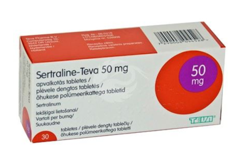 SERTRALINE-TEVA 50 MG ÕHUKE POLÜMEERKATTEGA TBL 50MG N30