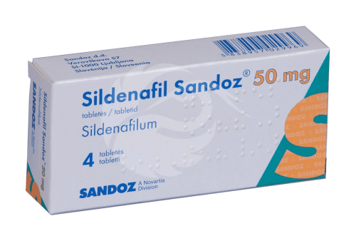 SILDENAFIL SANDOZ 50 MG TBL 50MG N4