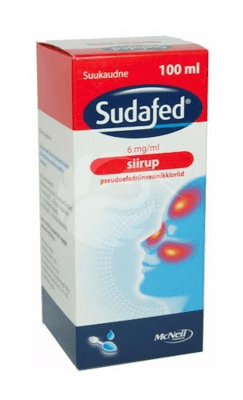 SUDAFED SIIRUP 6MG 1ML 100ML N1