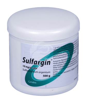SULFARGIN SALV 10MG 1G 500G N1