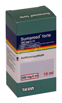 SUMAMED FORTE SUUKAUDNE SUSPENSIOON ENSOONI PULBER 40MG 1ML 15ML N1