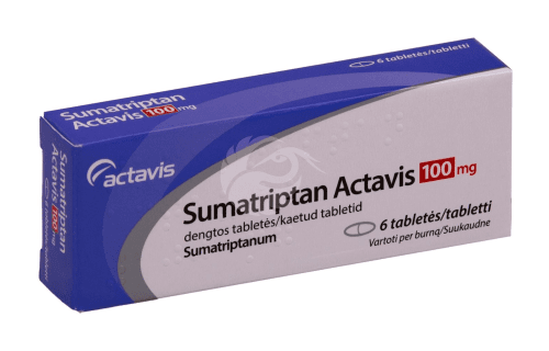 SUMATRIPTAN ACTAVIS KAETUD TBL 100MG N6