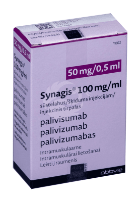 SYNAGIS SÜSTELAHUS 100MG 1ML 0.5ML N1