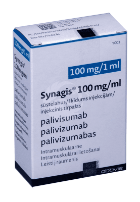 SYNAGIS SÜSTELAHUS 100MG 1ML 1ML N1