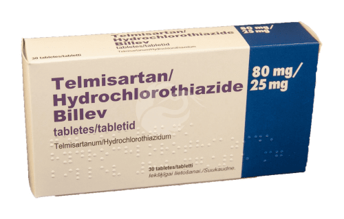 TELMISARTAN/HYDROCHLOROTHIAZIDE TAD TBL 80MG+25MG N30