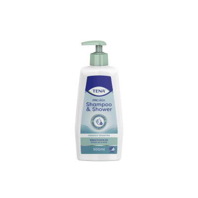 TENA SHAMPOON/DUSHIGEEL PUMBAGA 500ML